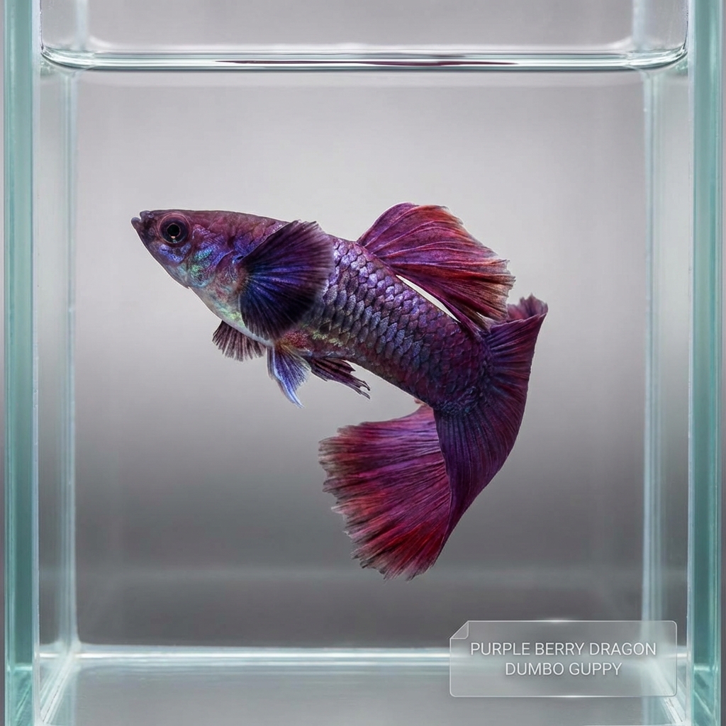 Purple Berry Dragon Big Ear